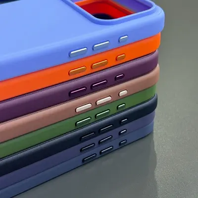Solid Color Tech Fabric Look TPU Case for iPhone 18 Pro Max