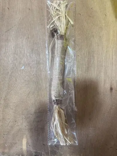 Catnip Chew Stick Raffia Cat Toy with Catnip Ball Teaser Stick - 11