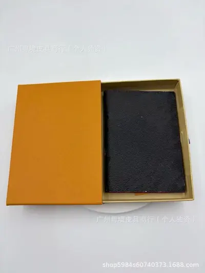 Pasaport cüzdanı vintage monogram çok kartlı belge organizer