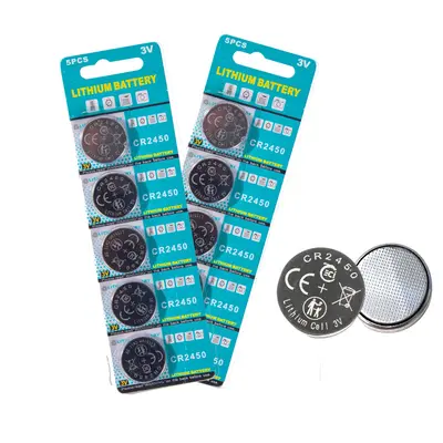 Button Battery CR2032 CR2450 CR2025 CR2050 for Car Key, High-Temperature - 11
