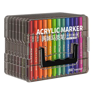 Acryl-Marker und Aquarellstifte, weiche Spitze, abwaschbar - 6