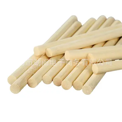 Bambu çubuk 3-10 mm yuvarlak DIY buket malzemesi toptan - 6