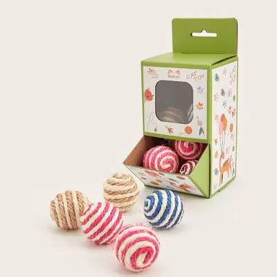 Katzenspielzeug-Geschenkbox mit Katzenminze-Spielzeug - 4