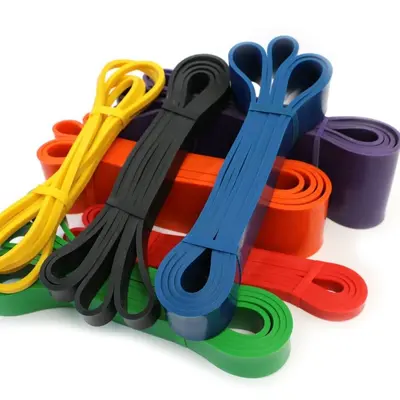 Natural Latex Pull Band 2080mm, Pull-Up Assist Band, Strength Training - 6