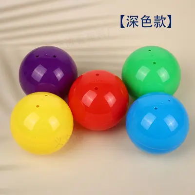 Round Plastic Gacha Capsule Shell, 75mm, 100mm, 120mm - 8