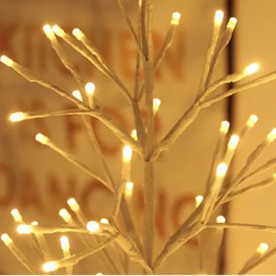 LED-Kunstweihnachtsbaumlichter, warmweiß, Raumdekoration
