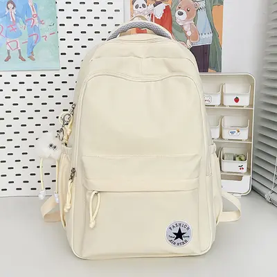 Korean-Style Women's Schoolbag, Lightweight Backpack for High School Students - 13