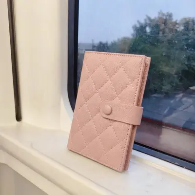 Pasaport cüzdanı, RFID korumalı, çok fonksiyonlu, seyahat belgesi çantası - 4