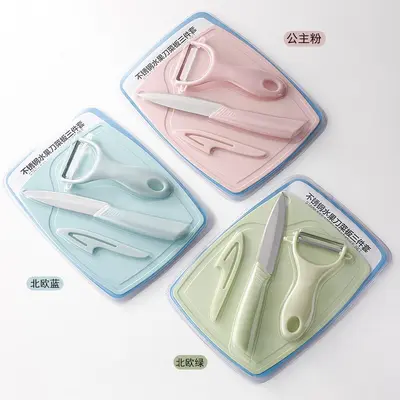 Stainless steel fruit knife 3-piece set