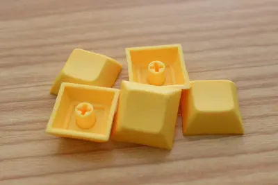 DSA düşük profilli PBT mekanik klavye tuş başlıkları çok renkli 1u tuş başlıkları MX çapraz krizantem tuş başlığı eşit yükseklikteki tuş başlıkları opak. - 12