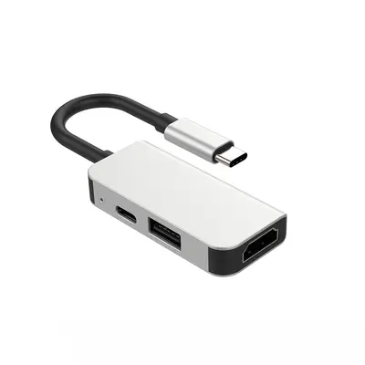 Typec Fünf-in-Eins Dockingstation für Mobiltelefon, Tablet, Konverter, Spielkonsole, HDMI-Dockingstation, USB-Hub - 7