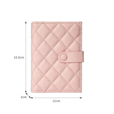 Çok fonksiyonlu pasaport cüzdanı, kart ve para bölmeli