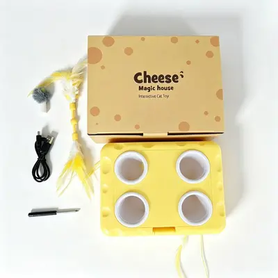 Electric Mouse Cat Toy, Smart Self-Play - 8