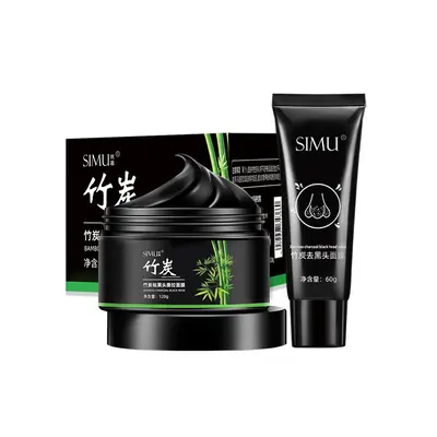 Bamboo Charcoal Blackhead Mask, Pore Cleansing - 5