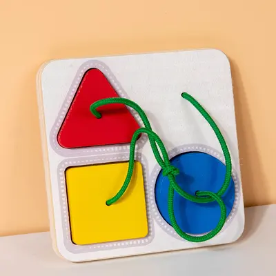 Montessori Magnetic Busy Board Accessories, Pegboard Baby Learning Toy - 7