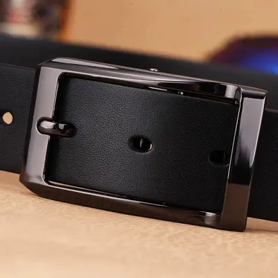 Paolo genuine cowhide belt, two-layer leather