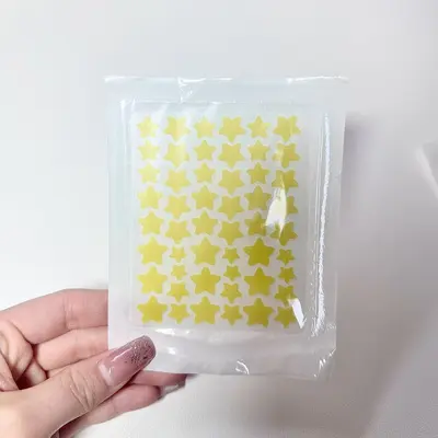 51 Colorful Star Hydrocolloid Acne Patches, Makeup-Compatible - 9