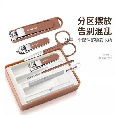 German Nail Clippers Set Large Size Angled Cut