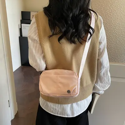 Women's Small Square Single-Shoulder Crossbody Bag, Niche Design - 4