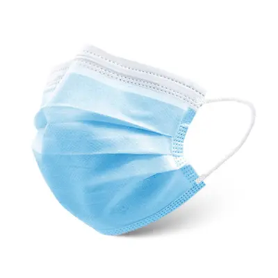Üç katmanlı tek kullanımlık aktif karbonlu maske, tekli paket