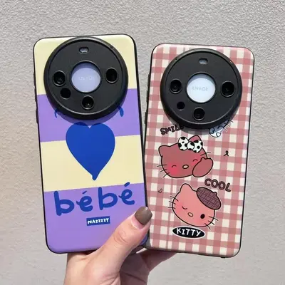 Huawei Mate 70 case, cartoon design, eye protection