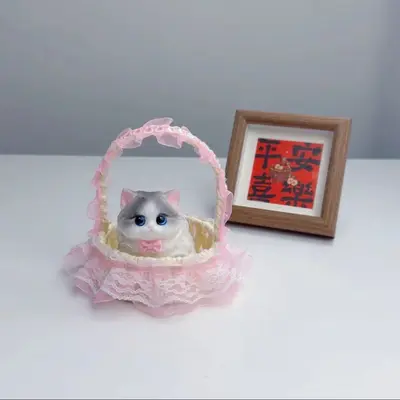 Handmade Kitten Figurine Stress Relief Toy - 10