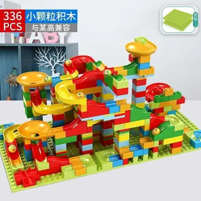 LEGO-Compatible Small Particle Slide Building Blocks, Ages 3-6 - 11