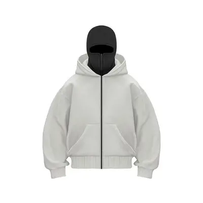 Herren-Kapuzenjacke mit Doppelkapuze, Herbst - 9
