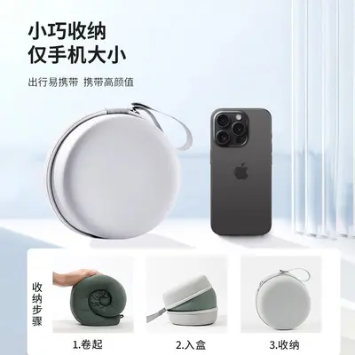 Memory-Schaum U-förmiges Nackenkissen für Reisen - 5