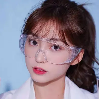 Blinds-Style Breathable Protective Goggles, Laboratory Glasses, Clear Safety Goggles, Anti-Splash Glasses Wholesale Eyewear