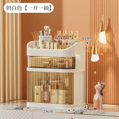 Large cosmetic storage box with drawers - 9