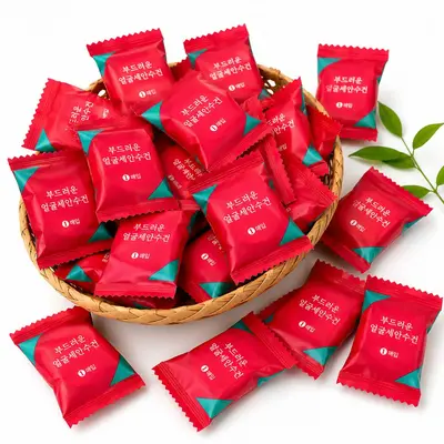 Guochao sıkıştırılmış havlu, ekstra büyük ve kalınlaştırılmış tek kullanımlık banyo havlusu, ayrı ayrı paketlenmiş sıkıştırılmış büyük yüz havlusu, temizleme havlusu - 9