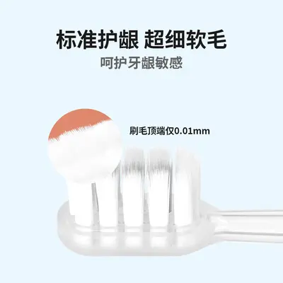 Replacement Heads for Tongshi T-FLASH U2 / U2 Pro Electric Toothbrush - 4