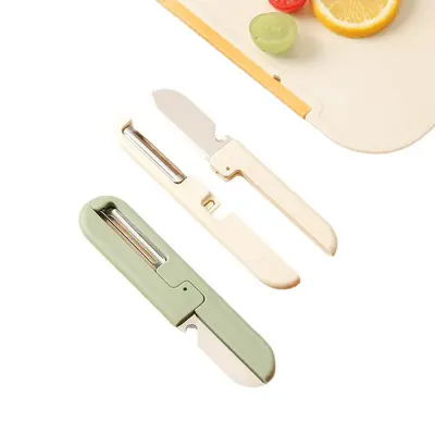 Portable 2-in-1 fruit knife and peeler - 5