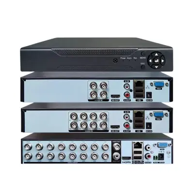 4ch/8ch koaksiyel DVR video kaydedici 1080N/1080P beşi bir arada çok kanallı izleme gerçek zamanlı video kaydedici