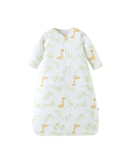 Autumn Winter Baby Sleeping Bag, Thickened, Detachable Sleeves