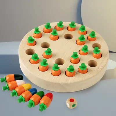 Radish Mushroom Memory Chess Children's Concentration Game