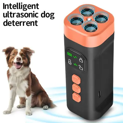 Ultrasonic Dog Repeller, Dual-Core Long-Range, Dual-Light, Rechargeable - 13