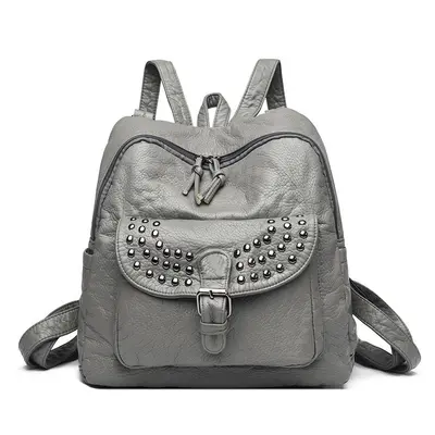 Women's Double-Strap Casual Backpack, Japanese-Korean Style - 6