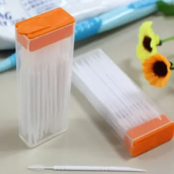 振兴盒装牙线棒批发便携随身塑料牙签一次性家用剔牙签牙线棒包邮 - 3