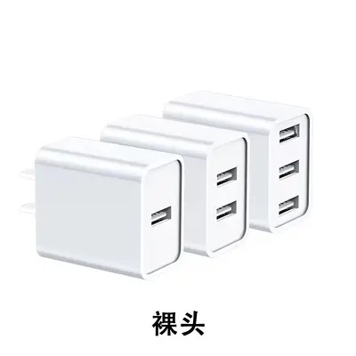 5V2A Dual USB Fast Charger Head, 3C Certified, Multi-Socket Power Adapter - 7