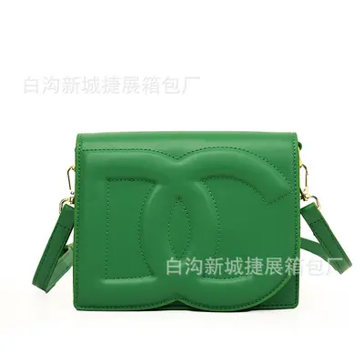 Damen-Crossbody-Tasche klein, quadratisch, strukturiert, 2023 - 12