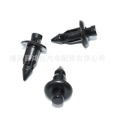 Plastik perçin klipsi, dekoratif plaka sabitleme, Nissan Honda CRV Kawasaki Suzuki Yamaha
