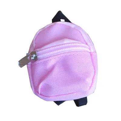 Mini Çift Omuz Bozuk Para Sırt Çantası Bez Bebek Kıyafet Değiştirme Sırt Çantası Polyester Oxford Kumaş Bozuk Para Kitap Çantası Asılı Aksesuar Cüzdan - 10