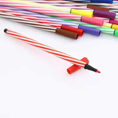 Wholesale cartoon watercolor pencils for kids and students graffiti pencil set creative cute coloring pencils children stationery gifts