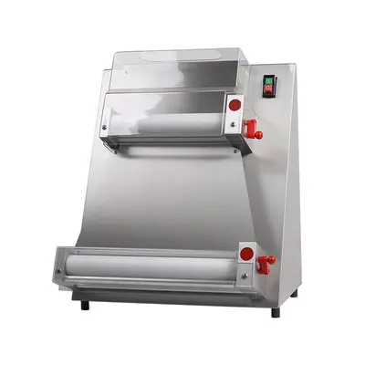 Fully Automatic Pizza Press Dough Sheeter Commercial Pizza Base Rolling Machine Pizza Crust Forming Machine