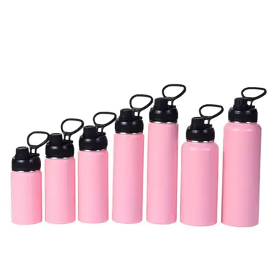 304 paslanmaz çelik uzay şişesi, 12oz 24oz 40oz 64oz, termos, hediye kutulu