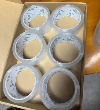 Clear Packaging Tape Large Roll for Shipping - 8