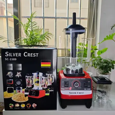 8-in-1 blender, 4L kapasiteli, paslanmaz çelik, ticari - 5