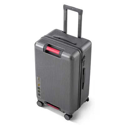 Large Capacity Hard Shell Trolley Suitcase with Combination Lock - 13